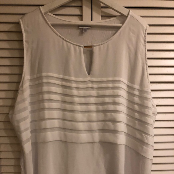 Avenue Tops - Sleeveless Sheer top